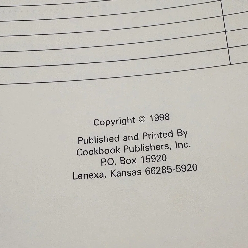 Vintage 1998 Rumsey Island Gourmet Cookbook Spiral Bound Community Recipes